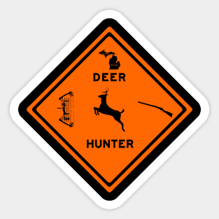 Michigan deer hunter Sticker